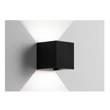 Hotshot isyluce nero mm100x100x100 led 16w 4000k fasci regolabili ip54 Isyluce Lampade da esterno